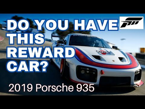 This is How to get the 2019 Porsche 935 Reward Car | Track Toys Tour Forza Motorsport Career Mode