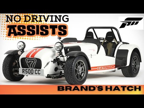 Racing the Caterham Superlight R500 with No Driving Assists | Brand’s Hatch Forza Motorsport