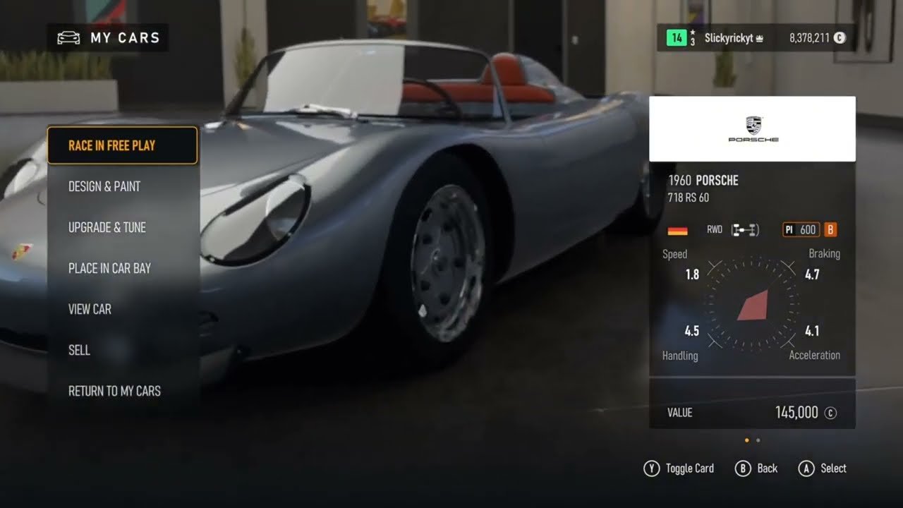 Let’s break down the Build & Tune of this Forza Motorsport Meta Car #Dominating #FM8 #porsche718RS